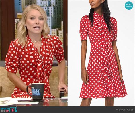 michael kors disney collection|kelly ripa polka dots.